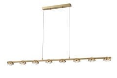 Mercek Camlı Yemek Masası Sarkıt Avize – Odaklanmış Işık Veren Mimari ve Modern Tasarım