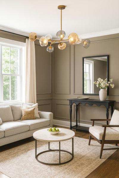 Su Balonu Cam Sarkıt Avize – Modern Şeffaf Balon Tasarımlı Dekoratif Salon ve Mutfak Lambası