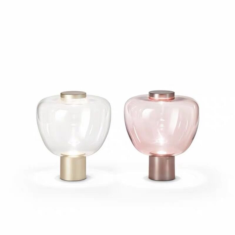 Modern Mimari Cam Masa Lambası