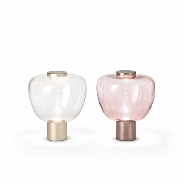 Modern Mimari Cam Masa Lambası