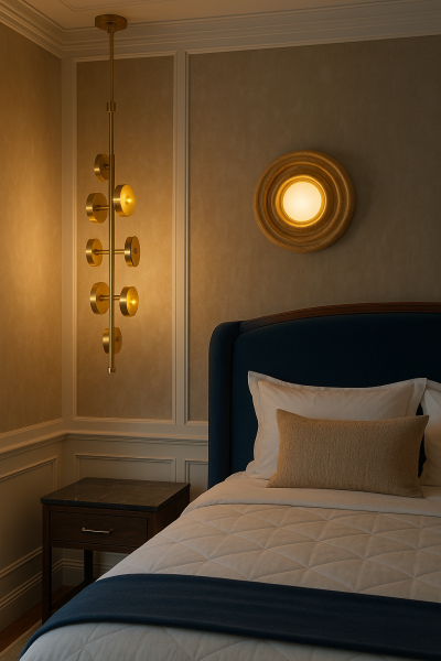 8'li Modern Sarkıt Avize – Yüksek Tavanlar ve Geniş Salonlar İçin Dinamik Tasarım Merkez Aydınlatma