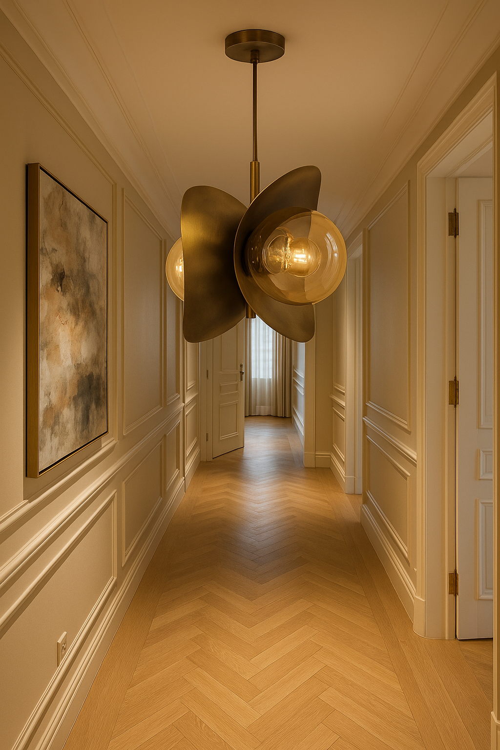 2'li Kuylak Sarkıt Avize – Dekoratif Geometrik Tel Kafes Başlıklı Mutfak ve Yemek Odası Aydınlatması