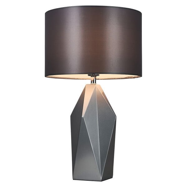 Geometrik Metal Gövdeli Modern Masa Lambası | Lüks Tasarım Dekoratif Abajur – Besa Aydınlatma