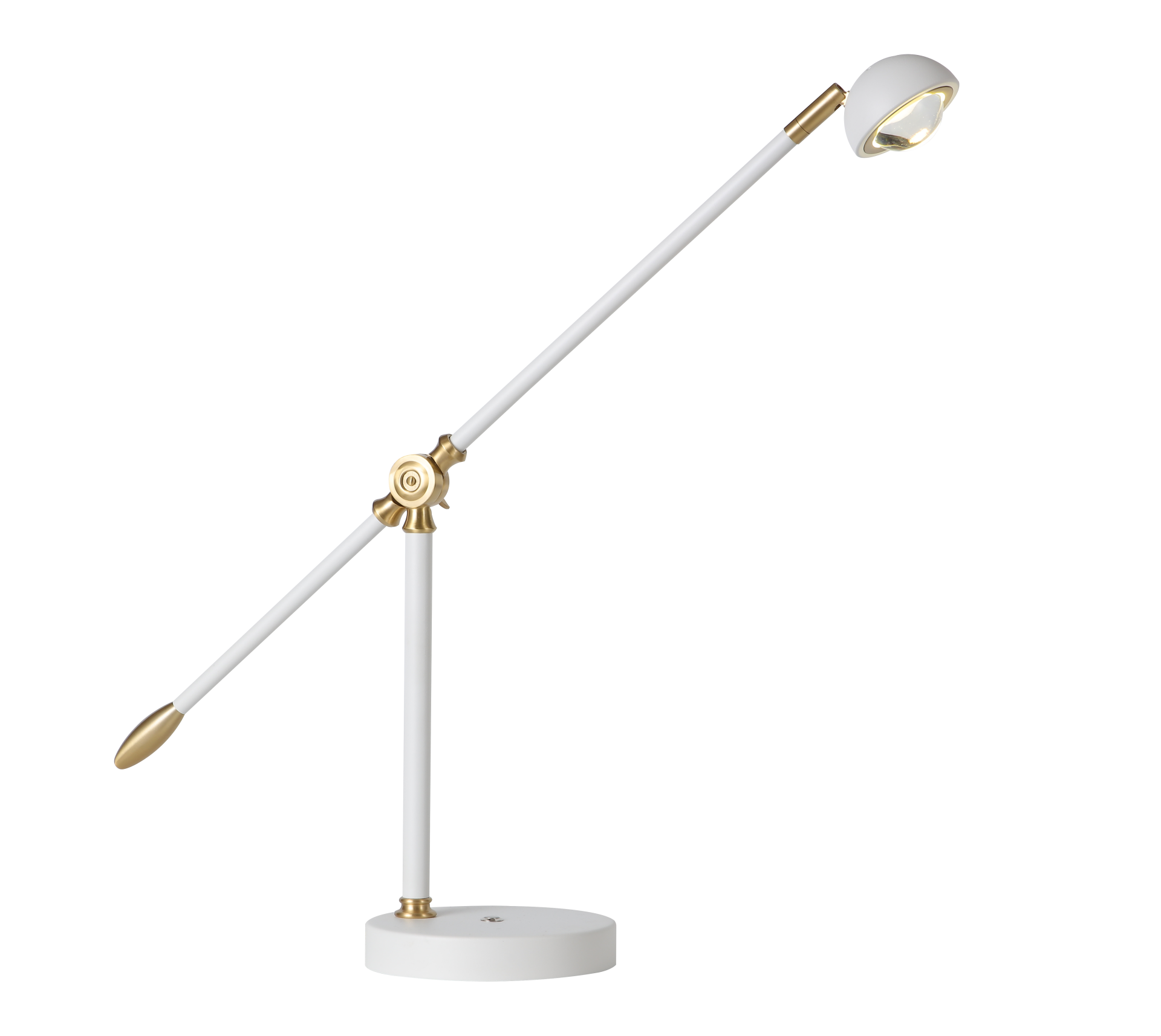 Ayarlanabilir Kollu Modern Masa Lambası | Metal Gövde | Çalışma & Okuma Lambası | Siyah – Beyaz – Kırmızı – Gold – Kahverengi