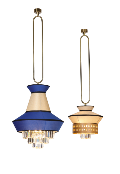 Kristal Detaylı Lüks Sarkıt Avize | Modern & Art Deco Tasarım