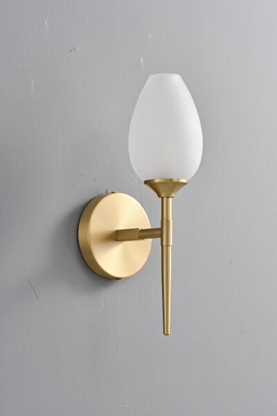 Modern Cam Aplik – Altın Detaylı