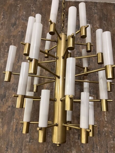 Modern Gold LED Avize – Lüks Dekoratif Çok Kollu Salon Yemek Odası Sarkıt Aydınlatma