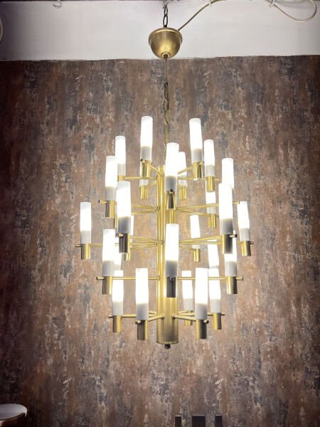 Modern Gold LED Avize – Lüks Dekoratif Çok Kollu Salon Yemek Odası Sarkıt Aydınlatma